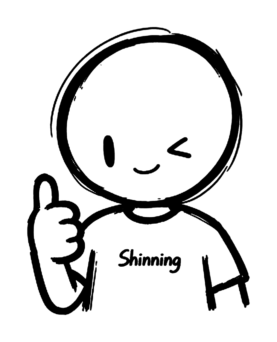 Shinning 的手绘人物标识